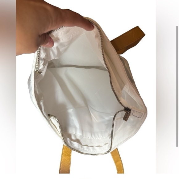 Cozy Earth White Canvas Tote Bag - Picture 3 of 4